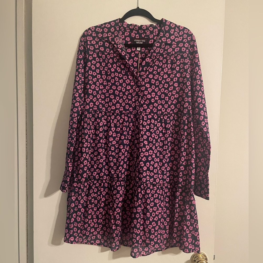 NWT Tiered babydoll flower dress